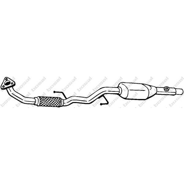 Слика на катализатор BOSAL 090-151 за Skoda Fabia Combi 2007 1.4 - 86 коњи бензин