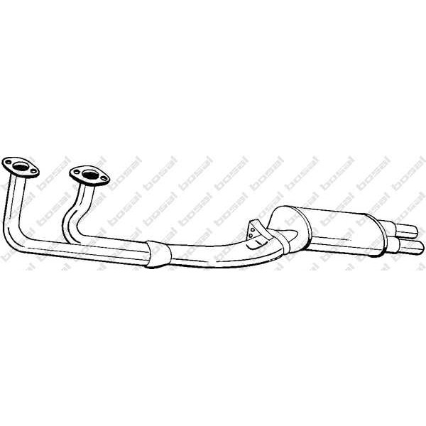 Слика на катализатор BOSAL 099-002 за Alfa Romeo 75 (162b) 1.8 (162.B1H) - 122 коњи бензин