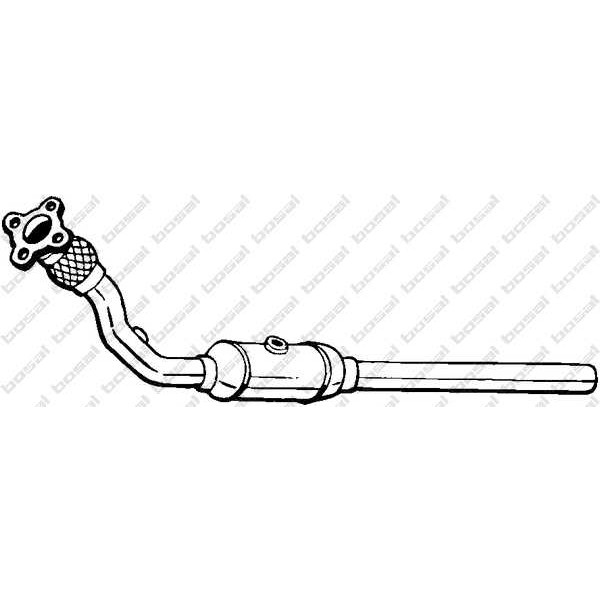 Слика на катализатор BOSAL 099-075 за VW Beetle (9C1,1C1) 1.8 T - 180 коњи бензин