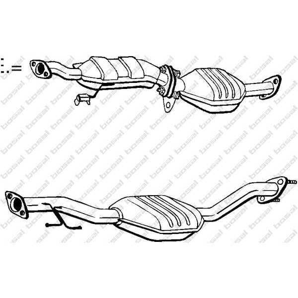 Слика на Катализатор BOSAL 099-222