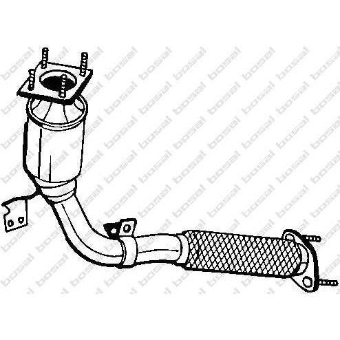 Слика на катализатор BOSAL 099-289 за Ford Mondeo 2 Clipper (BNP) 1.8 TD - 90 коњи дизел