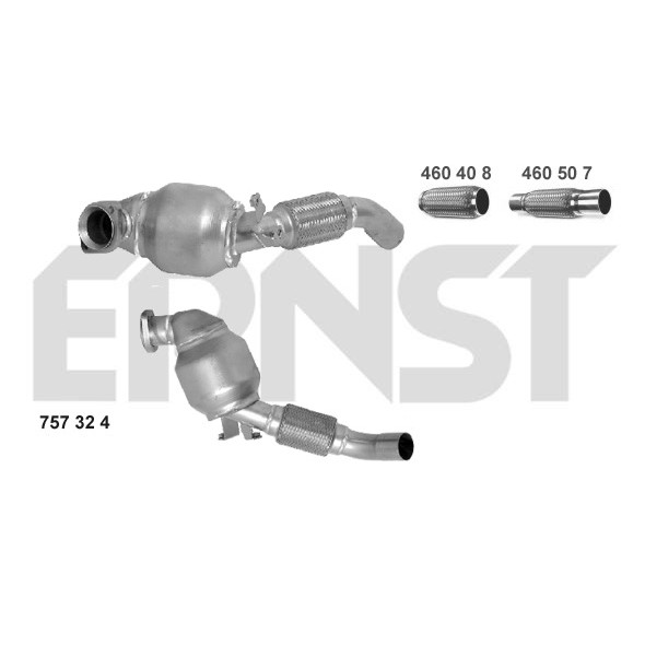 Слика на катализатор ERNST Set 757324 за BMW 3 Touring E46 330 d - 184 коњи дизел