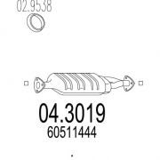 Слика 1 на катализатор MTS 04.3019
