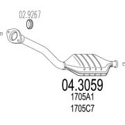 Слика 1 $на Катализатор MTS 04.3059