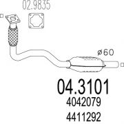 Слика 1 $на Катализатор MTS 04.3101