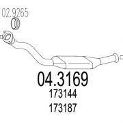 Слика 1 на катализатор MTS 04.3169