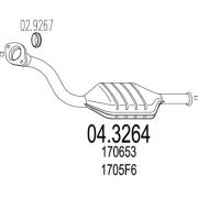 Слика 1 на катализатор MTS 04.3264