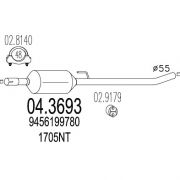 Слика 1 на катализатор MTS 04.3693