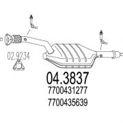 Слика 1 на катализатор MTS 04.3837