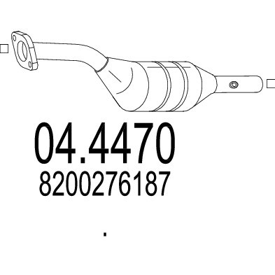 Слика на Катализатор MTS 04.4470