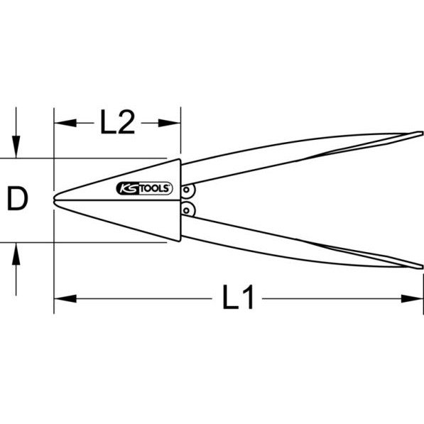 Слика на Клещи за каросерия KS TOOLS 115.2013