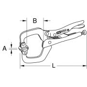 Слика 6 $на Клещи за каросерия KS TOOLS 115.2013