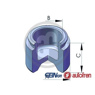 Слика на клип, шепа AUTOFREN SEINSA D02522 за Volvo 240 Break (P245) 2.3 - 115 коњи бензин