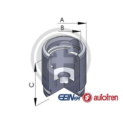 Слика на клип, шепа AUTOFREN SEINSA D025258 за Citroen Saxo S0,S1 1.6 - 101 коњи бензин