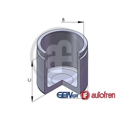 Слика на клип, шепа AUTOFREN SEINSA D02532 за VW Vento Sedan (1H2) 1.4 - 60 коњи бензин