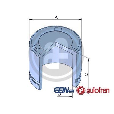 Слика на клип, шепа AUTOFREN SEINSA D025322 за Hyundai i30 Coupe 1.4 - 99 коњи бензин