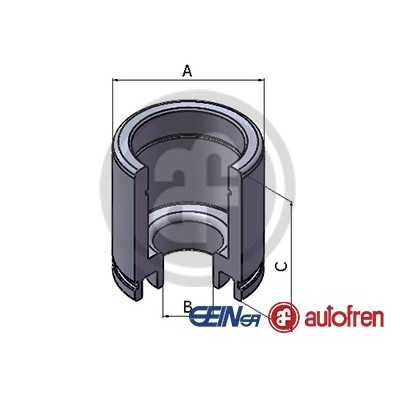 Слика на клип, шепа AUTOFREN SEINSA D025376 за Mercedes Vario Platform 818 D (670.321, 670.322, 670.323, 670.324) - 177 коњи дизел