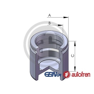 Слика на клип, шепа AUTOFREN SEINSA D02544 за Citroen Saxo S0,S1 1.1 X,SX - 60 коњи бензин