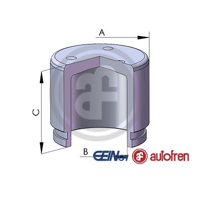 Слика на клип, шепа AUTOFREN SEINSA D02553 за Hyundai Excel (X-2) 1.5 i - 84 коњи бензин