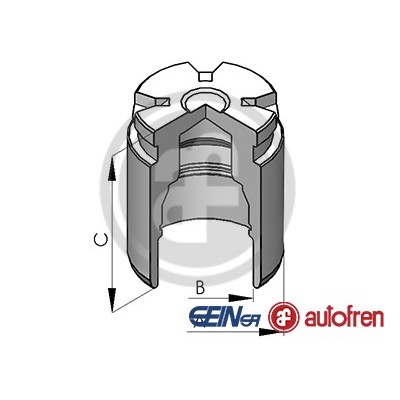 Слика на клип, шепа AUTOFREN SEINSA D02578 за Opel Astra G Saloon 1.8 16V - 125 коњи бензин