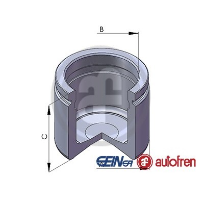 Слика на клип, шепа AUTOFREN SEINSA D02579 за Ford Escort MK 6 (gal) RS 2000 4x4 - 150 коњи бензин