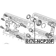 Слика 2 на клип, шепа FEBEST 0176-NCP20F