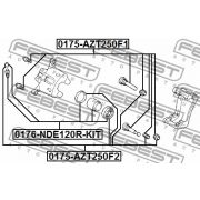 Слика 2 $на Клип, шепа FEBEST 0176-NDE120R-KIT