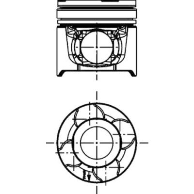 Слика на клип KOLBENSCHMIDT 40217600 за камион MAN TGL 8.180 FC, FRC, FLC, FLRC - 180 коњи дизел