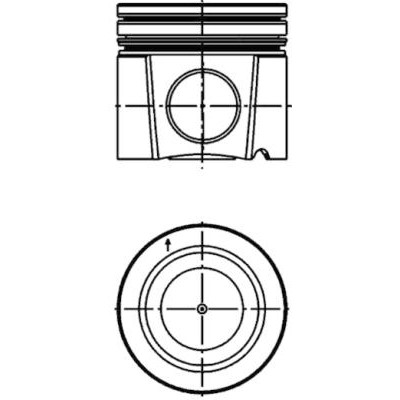 Слика на клип KOLBENSCHMIDT 40310600 за камион Mercedes Actros MP2, MP3 1841, L, LL - 408 коњи дизел