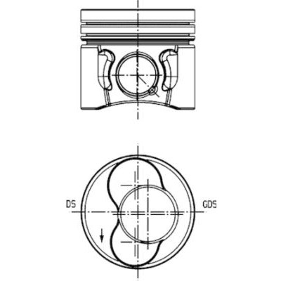 Слика на клип KOLBENSCHMIDT 40421600 за VW Polo 4 (9n) 1.9 TDI - 101 коњи дизел