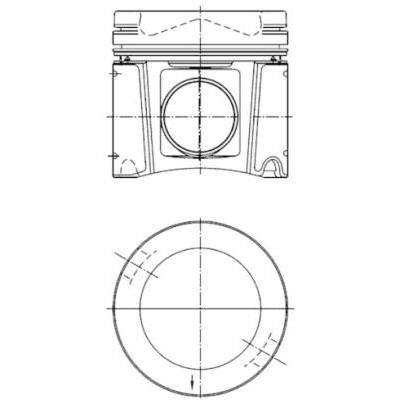 Слика на клип KOLBENSCHMIDT 40448601 за камион Mercedes Actros MP2, MP3 2536 LS - 353 коњи дизел