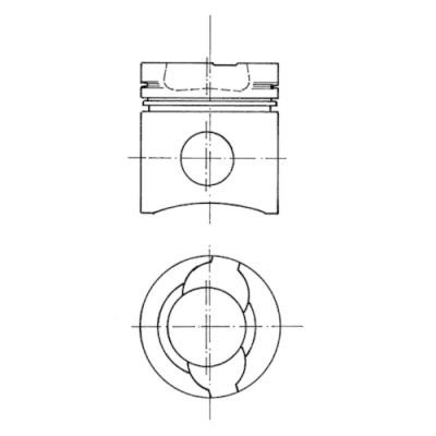 Слика на клип KOLBENSCHMIDT 90585600 за камион MAN F 2000 19.423 FAC - 420 коњи дизел