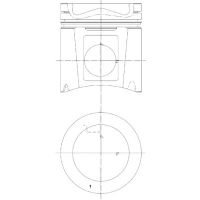 Слика на клип KOLBENSCHMIDT 97411700 за камион Mercedes Axor 1 1835 LS - 354 коњи дизел