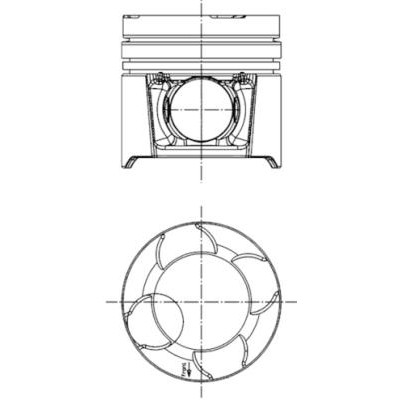 Слика на клип KOLBENSCHMIDT 97458610 за камион MAN TGL 8.210 FC, FRC, FLC, FLRC - 206 коњи дизел