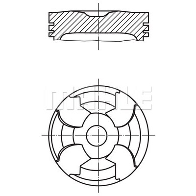 Слика на Клип MAHLE 001 02 00