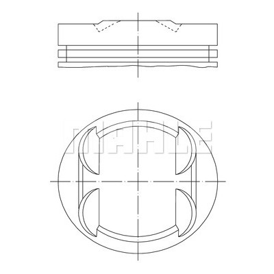 Слика на клип MAHLE 001 34 02 за Mercedes CLK (c209) 240 (209.361) - 170 коњи бензин