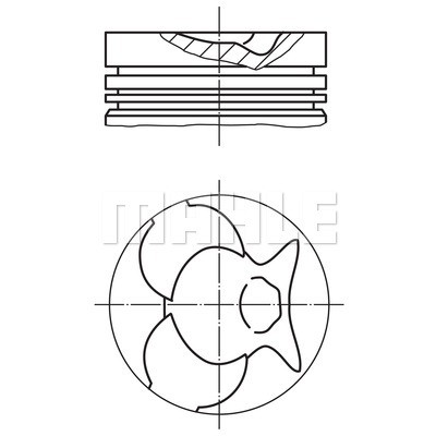 Слика на Клип MAHLE 002 49 00