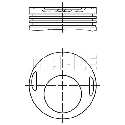 Слика на клип MAHLE 002 69 10 за Mercedes S-class Saloon (w124) 230 E (124.023) - 132 коњи бензин