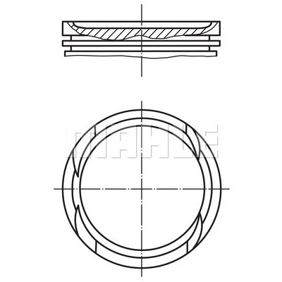 Слика на Клип MAHLE 003 06 01