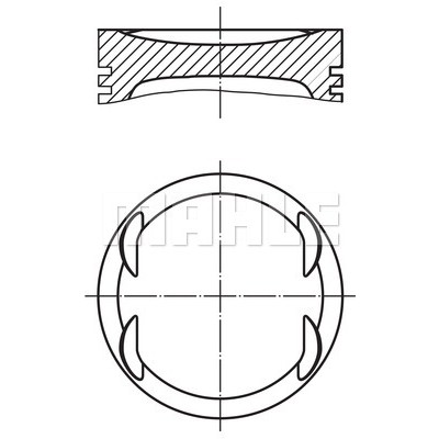 Слика на клип MAHLE 012 19 03 за Opel Meriva 1.4 16V Twinport - 90 коњи бензин