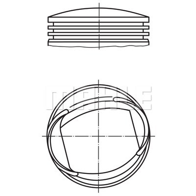 Слика на клип MAHLE 013 18 00 за Ford Escort 4 Break (AWF, AVF) 1.4 - 75 коњи бензин