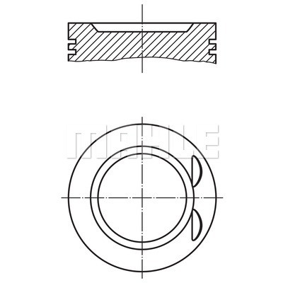 Слика на клип MAHLE 022 06 00 за Renault Symbol (LB0-1-2) 1.6 16V - 107 коњи бензин