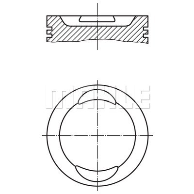 Слика на клип MAHLE 029 73 02 за VW Polo 2 Classic (86c,80) 1.3 - 55 коњи бензин