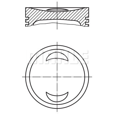 Слика на клип MAHLE 033 99 00 за Audi A4 Sedan (8E2, B6) 3.0 - 220 коњи бензин