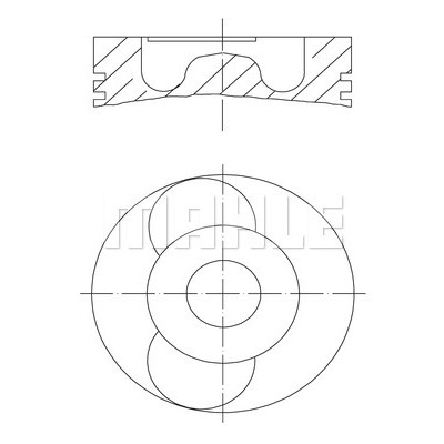 Слика на Клип MAHLE 040 22 00