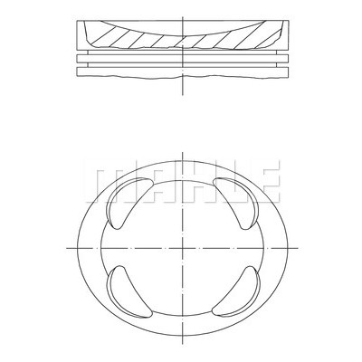 Слика на Клип MAHLE 081 PI 00104 000