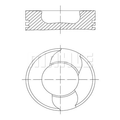 Слика на клип MAHLE 228 98 00 за камион MAN F 2000 26.323 FNLS,26.323 FVLS - 320 коњи дизел