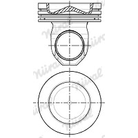 Слика на клип NURAL 87-123200-40 за камион Volvo FH 12/340 - 340 коњи дизел