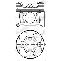 Слика на клип NURAL 87-136500-90 за камион MAN TGL 8.180 FC, FRC, FLC, FLRC - 180 коњи дизел