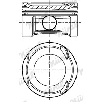 Слика на клип NURAL 87-141307-20 за Ford Mondeo 4 1.6 Ti - 125 коњи бензин